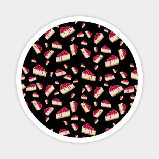 Cheesecake Mosaic Pattern Magnet